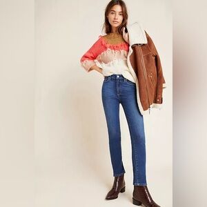 Paige Anthropologie Hoxton High-Rise Ankle Skinny Jeans Sz 28